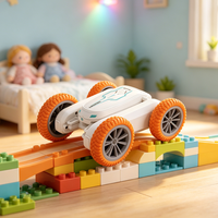 Coche RC de Acrobacias con Deformación 2.4G 4WD, Giro de 360° de Doble Cara, Coche de Control Remoto Todoterreno, Juguete para Niños, Regalos