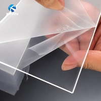 Plaque acrylique transparente moulée XINHAI, prix fabricant, 1,8-50 mm, 4*8, 4*6 pieds, grande feuille en plastique transparent pour la publicité