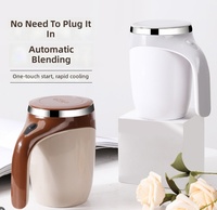 Mug à agitation magnétique automatique en acier inoxydable 304, tasse de mélange électrique pour café et lait