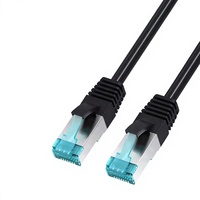 Cable de Red K&R Cat5e Super 5E, Cable de Cobre Puro Blindado para Exteriores, Gigabit 100 Mega, Conexión de Computadora, Cable de Monitoreo