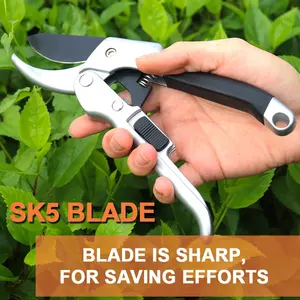 SUNSHINE Gardening Pruning Shears Brush Cutter Professional 8'' Pruner Orchard And The Garden Hand Tools Bonsai For Scissors