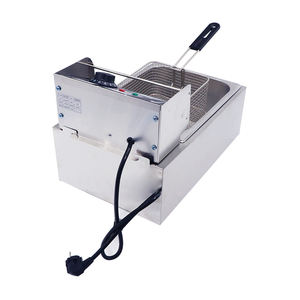 <span class=keywords><strong>Friteuse</strong></span> <span class=keywords><strong>professionnelle</strong></span> en acier inoxydable de <span class=keywords><strong>8</strong></span> <span class=keywords><strong>litres</strong></span> pour frites longues, beignets et gâteaux entiers, modèle français - Product Image 5