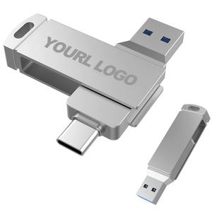 Unidad Flash USB 3.0 de Metal de Alta Velocidad y Calidad, 2 TB, Embalaje en Blíster con Logotipo Personalizado - Product Image 3
