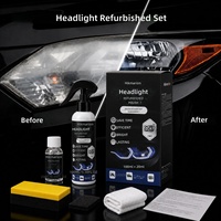 Kit de Restauration de Phares Transfrontalier Amazon – Nettoyant Anti-Jaunissement et Éclaircissant pour Phares de Voiture