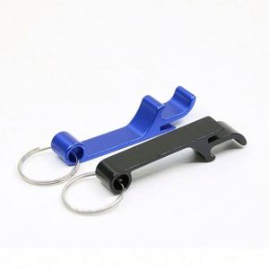 <b>Custom</b> Personalized Eco-Friendly Metal Wall Beer Can Cap Open Aluminum Bottle Opener <b>Keychain</b> for Promotional Gifts - Product Image 3