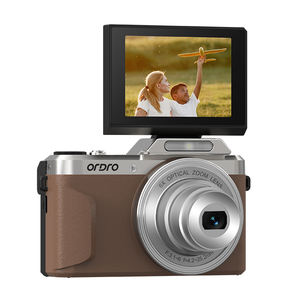 กล้องดิจิตอล D27 4K คุณภาพสูง สำหรับนักเรียน หน้าจอพับได้ ซูมแบบออปติคอล ยี่ห้อ ORDRO - Product Image 2