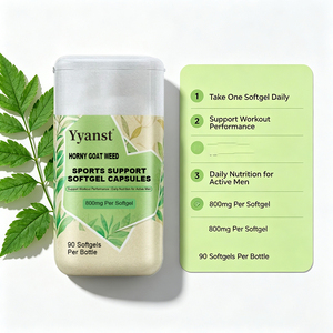 Gélules de soutien sportif à base d'Herbe de chèvre cornée 800mg 90 gélules – Améliore les performances sportives et la nutrition quotidienne pour hommes actifs – Usage quotidien - Product Image 3