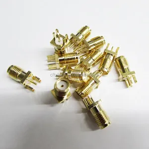 <span class=keywords><strong>Sma</strong></span>メスジャック直角R/a PcbマウントストレートRf同軸<span class=keywords><strong>Sma</strong></span>コネクタ17mm - Product Image 4