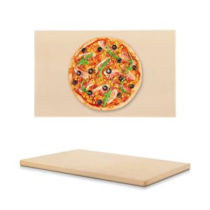 Outils rectangulaires résistants de pizza en métal de pierres de cuisson de <span class=keywords><strong>cordiérite</strong></span> - Product Image 1