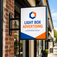 Letrero Luminoso LED Personalizado de Doble Cara para Montaje en Pared Exterior, Logotipo para Negocios, Letrero Luminoso LED con Forma Personalizada