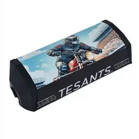 Protection de guidon carrée pour moto, compatible avec guidon de 1-1/8 pouces, Dirt Pit Bike, ATV, Quad