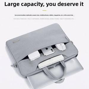 Sac à <span class=keywords><strong>ordinateur</strong></span> portable décontracté Trendybay avec doublure intérieure en polaire douce, couleur bonbon, léger, antichoc, pour étudiants, pour l'école quotidienne, <span class=keywords><strong>pochette</strong></span> pour <span class=keywords><strong>ordinateur</strong></span> portable - Product Image 5