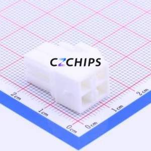 YLP-04V Housing (Wire-to-Board / Wire-to-Wire) P=4.5mm Connector ( Jack Structure: 2x2P )( Pitch: 4.5mm )( Number of Rows: 2 ) - Product Image 2