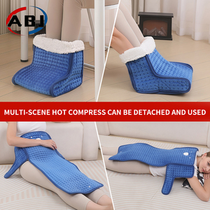 Tragbare elektrisch beheizte Fußwärmer-<span class=keywords><strong>Massage</strong></span> schuhe mit verstellbarem Thermostat Wasch bares Design Haushalts überhitzung schutz - Product Image 5