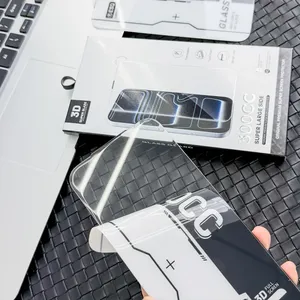Protector de Pantalla de Vidrio Templado 10PCK 300CC Super Large Arc Clear HD OG Sin Bordes para <span class=keywords><strong>iPhone</strong></span> 17 16 15 <span class=keywords><strong>Pro</strong></span> <span class=keywords><strong>Max</strong></span> - Product Image 3