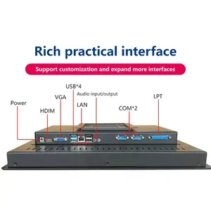 Panel PC industriel Android tout-en-un Ordinateur Panel PC industriel à bon prix