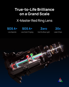 20 4K RGB Triple Laser Home <b>Projector</b>, 3200 ISO Lumens | Google TV With Licensed Netflix. Horizon 20 4K Resolution Displays Stun - Product Image 2