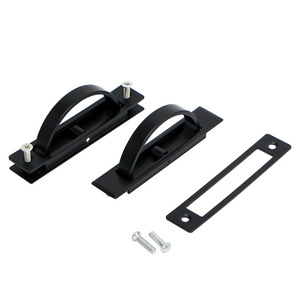 Manijas ocultas para cajones de estilo japonés, tipo barra de hierro, fácil instalación, accesorios de ferretería para muebles Tatami - Product Image 1