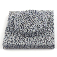 Filtre en mousse céramique de carbure de silicium SIC pour l'industrie de la filtration des métaux