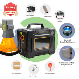 เครื่องยิงเลเซอร์ไฟเบอร์แบบพกพา LY ความแม่นยำสูง 100W/80W UV สำหรับโลหะ หนัง และแก้ว สลักลายกราฟิก 20W/30W - Product Image 4