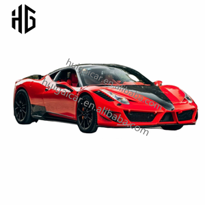 Kit de cuerpo de labio de parachoques de capó de motor delantero estilo Msy modificado para <span class=keywords><strong>Ferrari</strong></span> <span class=keywords><strong>458</strong></span> alerón de parachoques trasero faldones laterales kits de cuerpo exterior - Product Image 2