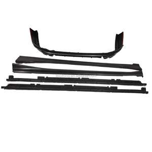 LST factory-kits de carrocería para labios traseros, para LEXUS 2018-2022, ES200, ES260, ES300H, falda lateral para labios deportivos modificados - Product Image 3