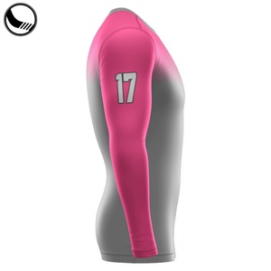 Rashguard MMA personnalisé imprimé par transfert thermique pour enfants avec protection UPF50, respirant et à séchage rapide - Product Image 3