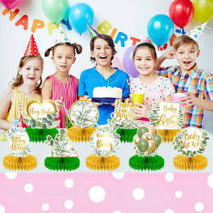 Adornos de panal de bienvenida para bebés Anuncios de recién nacidos y decoraciones de fiesta de escritorio para ducha de baño - Product Image 4