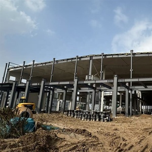 <span class=keywords><strong>Edificios</strong></span> <span class=keywords><strong>Prefabricados</strong></span> de Estructura de Acero Modernos, Almacenes de Estructura Metálica Económicos, Seguros y Duraderos, Construcción de Casas de Acero Estructural - Product Image 2