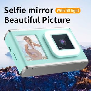 Appareil photo numérique CCD pour enfants, nouveau design, double objectif, écran couleur TFT 2,4'', capture vidéo et photo, double affichage pour étudiants - Product Image 6