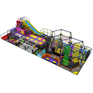 Trampolín de Acero Inoxidable de Moda para Centros Comerciales, para Niños y Adultos, Capacidad para 15-50 Personas, Certificado por <span class=keywords><strong>TUV</strong></span> y ASTM - Product Image 1