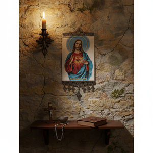 Ornamento de pared de 20 Cm, adorno de pared con diseño de icono de Jesús, iglesia, Iglesia y Polonia, de Turquía - Product Image 2