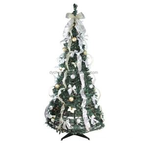 Factory Hot Sale 4ft Pop-up Christmas Tree <b>Family</b> Party Decoration Foldable Christmas Tree Convenient Storage - Product Image 1