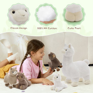 नया उत्पाद 5-इन-1 हग्बल अल्का प्लश खिलौना गुड़िया यथार्थवादी डिजाइन के साथ सबसे अच्छा क्रिसमस जन्मदिन बच्चों के लिए - Product Image 3