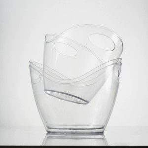 Grand seau à boissons de 8 L, seau à champagne transparent, bac à boissons pour les fêtes - Product Image 4