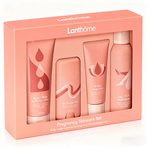 <span class=keywords><strong>Set</strong></span> vegano per la cura della pelle 4 in 1 <span class=keywords><strong>Set</strong></span> di crema per la rimozione delle smagliature 100% Private Label <span class=keywords><strong>Set</strong></span> per la cura del corpo delle donne - Product Image 1