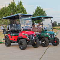 Chariot tout-terrain multifonctionnel Voiture de patrouille électrique à quatre roues 4 6 8 sièges Véhicule utilitaire voiturette de golf