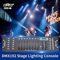 Console DMX512 192 de qualité supérieure, durable, nouvelle, pour éclairage de scène, fête, disco, contrôleur de lumière LED 4CH 12V 6A, portable, installation facile