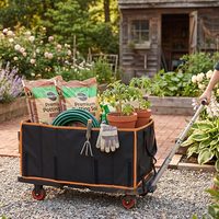 Chariot utilitaire pliable compact avec poignée télescopique, chariot de courses portable, chariot gain de place pour la maison