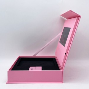 Boîtier vidéo numérique Superlier 7 pouces avec écran LCD, prend en charge les formats <span class=keywords><strong>JPG</strong></span>/<span class=keywords><strong>PNG</strong></span>/JPEG, la musique MP4 et MP3 pour les invitations de mariage - Product Image 4
