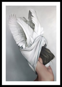 Tranh Vải Bố Có Khung Chất Lượng Cao Hình Người Phụ Nữ Bán Khỏa Thân Tranh Nghệ Thuật Treo Tường Trang Trí Nhà Nghệ Thuật Với Khung Ngoài Nghệ Thuật Treo Tường - Product Image 3