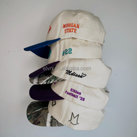 Casquette de baseball 5 panneaux camouflage motif forêt, arbres, mousseux et chênes, avec logo personnalisé brodé, pour hommes, vente en gros