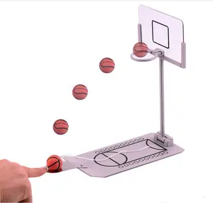 Mini ensemble de jeu de bureau pliable, basket-ball de bureau