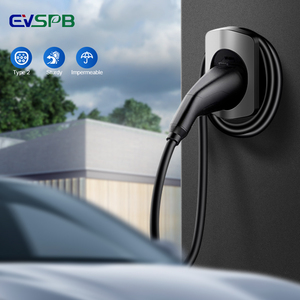 Eu Standaard Elektrische Autokabel Organizer Nieuwe Ev Oplader Houder Voertuig Pistool Hoofd Stopcontact Muur Ev Oplader Type2 Plug Houder Holster - Product Image 6