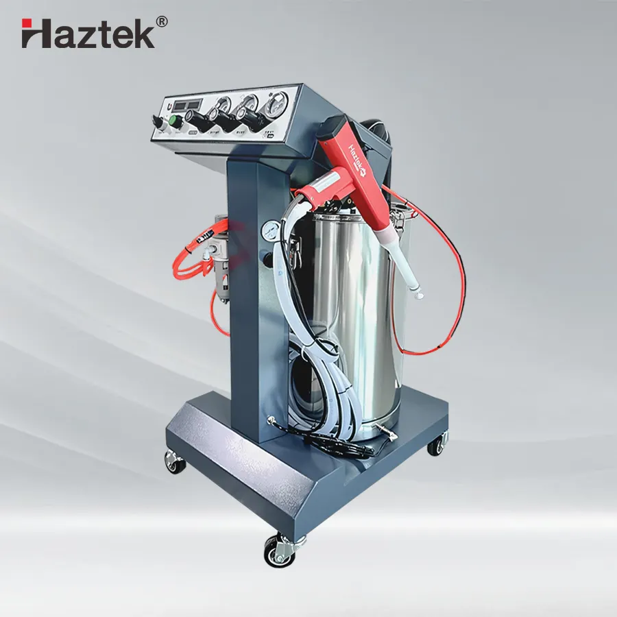 Yangzhou manual carrover cable powder coating machine aluminium profile professional powder coating machine