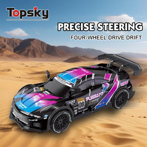 Chất lượng cao 1/20 <span class=keywords><strong>RC</strong></span> 4WD thể thao Racing drift xe ô tô điện tử có thể sạc lại với ánh sáng điều khiển từ xa Xe đồ chơi cho trẻ em - Product Image 4