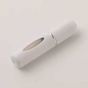 Portable Mini 5ml <strong>Plastic</strong> Frost <strong>Plastic</strong> <strong>Bottle</strong> Perfume Bottom Filled Travel-Sized Refillable Perfume Atomizer Car Diffuser - Product Image 5