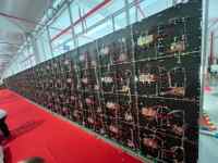 Pantalla LED de Video para Publicidad en Interiores, Panel LED de Doble Cara, 640*480mm, Gabinete de Aluminio para Centro Comercial