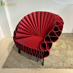 Poltrona Moderna in Stile Nordico per Hall di Hotel, Sedia Morbida per Sala d'<span class=keywords><strong>Attesa</strong></span> <span class=keywords><strong>Ufficio</strong></span>, Poltrona per Reception Club Aziendale - Product Image 3