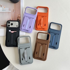 Nouvelle coque de téléphone portefeuille en TPU souple dégradé avec fente pour cartes, antichoc et protectrice pour iPhone 17 16 15 14 13 12 <span class=keywords><strong>11</strong></span> <span class=keywords><strong>Pro</strong></span> Max Plus - Product Image 1